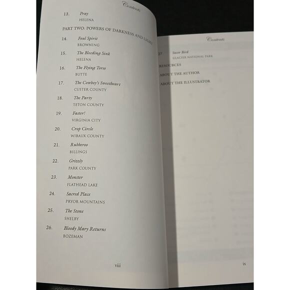 Spooky Montana Softcover book Tales of Hauntings and Lore - Picture 5 of 5